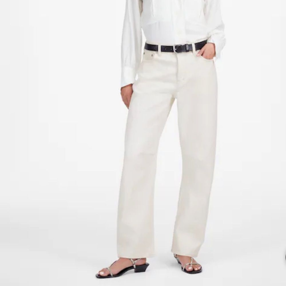 NWT Madewell Jeans The Darted Barrel-leg 30